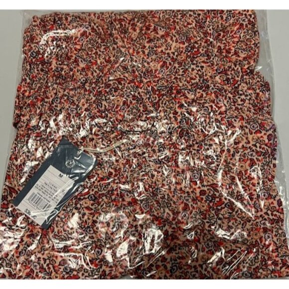 Universal Thread Womens Criss Cross Back Pink Floral Mini Dress Size Medium - Picture 7 of 9